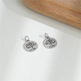 925 Silver Tree of Life Charm Pendant DIY Bracelet Necklace Jewelry Finding