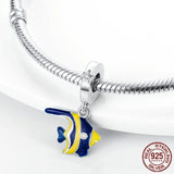 925 Silver Starfish Turtle Pendant for MULA Bracelet
