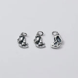 925 Silver Horse Charm Necklace Choker Pendant DIY Jewelry Gift
