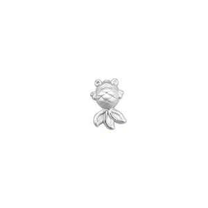 TrustDavis S999 Silver Goldfish Beads Charms For Bracelet or Necklace