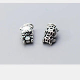 925 Sterling Silver Lucky Pig Charms Pendant for DIY Jewelry Making