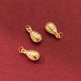925 Silver Chinese Good Luck Water Drop Charm Blessing