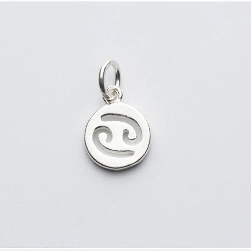 Constellation Star Signs Charms Pendant S925 Sterling Silver