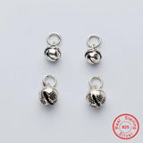 Vintage 925 Sterling Silver Women Seed Bell Charms
