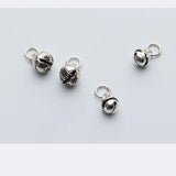 Vintage 925 Sterling Silver Women Seed Bell Charms