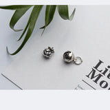 Vintage 925 Sterling Silver Women Seed Bell Charms