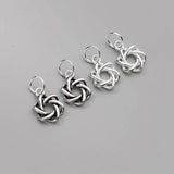 925 Sterling Silver Antique Hollow Star Charms 13mm DIY Jewelry Making