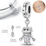 Sterling Silver Animal Charm Bead Necklace Bracelet Jewelry