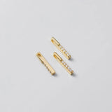 2pcs 925 Silver Zircon Charms for DIY Bracelet Necklace