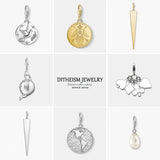 Tea Pot Teapot Charms Pendant 925 Sterling Silver Gift For Women Men