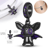 925 Silver Rabbits Charm Beads Pendant for Bracelets DIY Jewelry