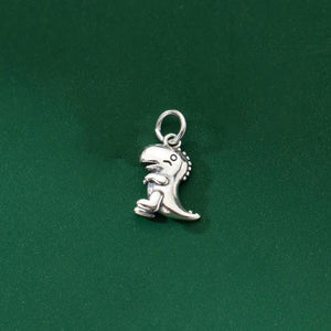 925 Silver Dinosaur Pendant Charms DIY Making Supplies