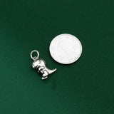 925 Silver Dinosaur Pendant Charms DIY Making Supplies
