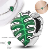925 Silver CZ Zircon Daisy Beads Stopper for Bracelet Charms Jewelry