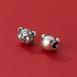 S925 Tiger Baby Charms for DIY Animal Year