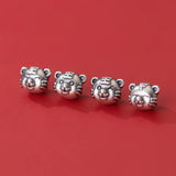 S925 Tiger Baby Charms for DIY Animal Year