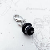 925 Silver Rabbit Charm Magician Bunny With Top Hat Magic Gift