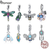 925 Sterling Silver Bee Charm for Women Bracelets