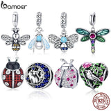 925 Sterling Silver Bee Charm for Women Bracelets