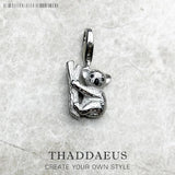 Koala Charm Pendant 925 Silver Gift For Women Jewelry