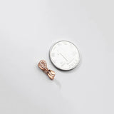 925 Silver Zircon Clip Pendant DIY Jewelry Accessory