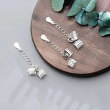 925 Sterling Silver Paw Chain Charms for DIY Jewelry Making