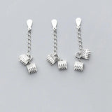 925 Sterling Silver Paw Chain Charms for DIY Jewelry Making