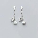 925 Sterling Silver Paw Chain Charms for DIY Jewelry Making