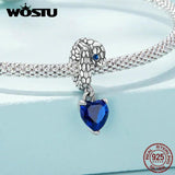 925 Silver Scorpion Snake Heart Charm Pendant Bead Bracelet Necklace Jewelry