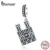 Vintage Notre Dame de Paris Silver 925 Charm