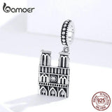 Vintage Notre Dame de Paris Silver 925 Charm