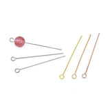 10PCS S925 Sterling Silver T-Pin Bead Needle Charms