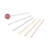 10PCS S925 Sterling Silver T-Pin Bead Needle Charms