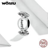 Sweet Candy Charm 925 Sterling Silver Bead Pendant for Bracelet Necklace
