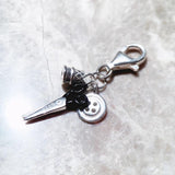 925 Silver Sewing Kit Charm Pendant Women Men Jewelry Gift