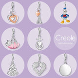 Eiffel Tower Charm Pendant, 925 Silver Christmas Gift