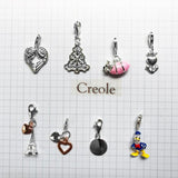 Eiffel Tower Charm Pendant, 925 Silver Christmas Gift