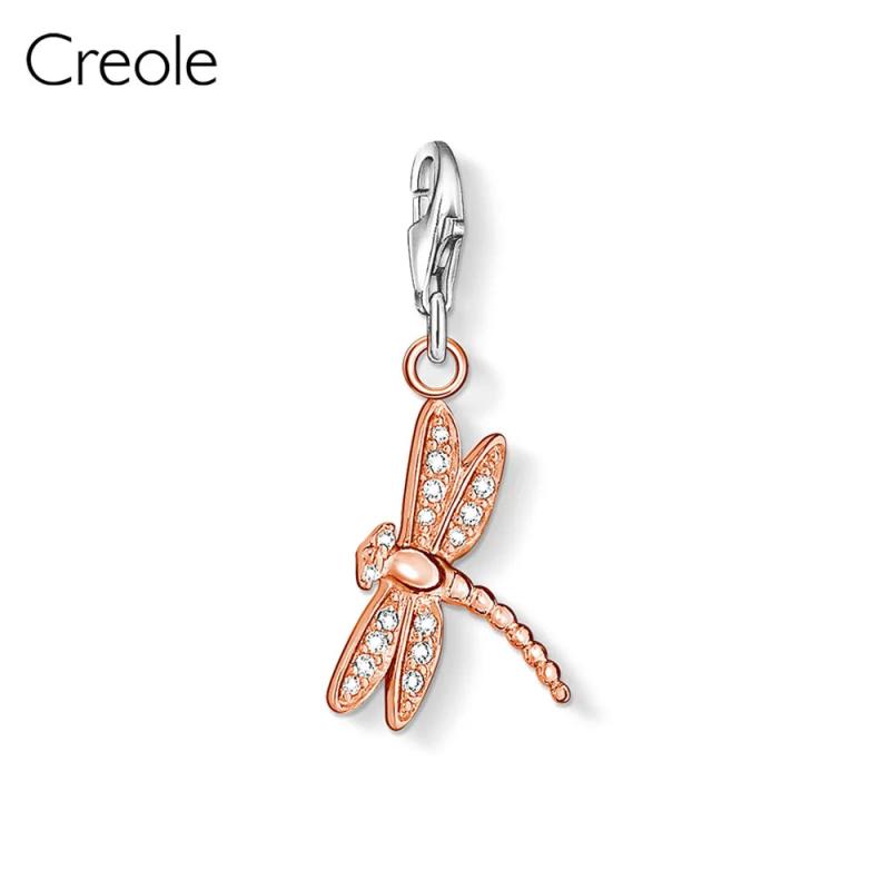 Petals Flower Heart Love Mum My Little Boy Cherry Dragonfly Charm Pendant