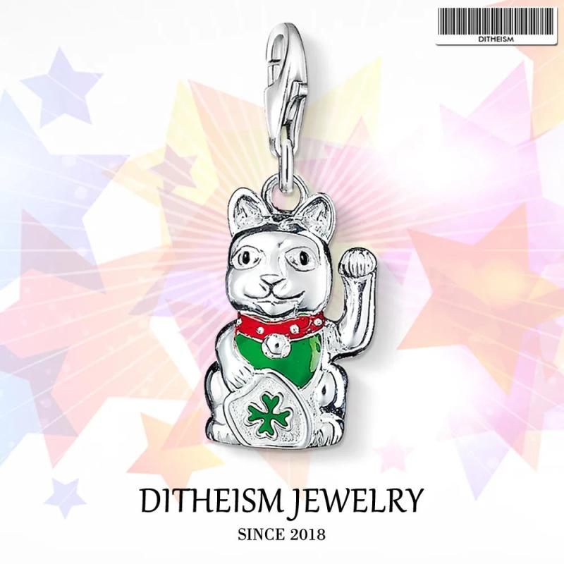 Sterling Silver Ferris Wheel Charms Pendant