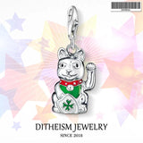 Sterling Silver Ferris Wheel Charms Pendant