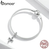 925 Sterling Silver Vintage Cross Pendant Charm for Bracelet or Necklace