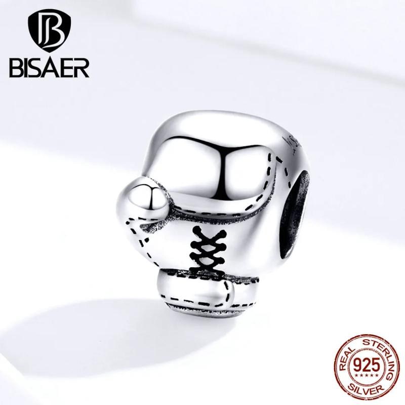 925 Silver Boxing Gloves Charms for Bracelets & Bangles