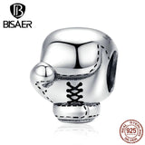 925 Silver Boxing Gloves Charms for Bracelets & Bangles