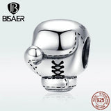 925 Silver Boxing Gloves Charms for Bracelets & Bangles