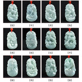 Burma Jade Zodiac Pendant Charms Jewelry