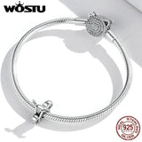925 Sterling Silver Motorcycle Car Pendant Charm Beads for Bracelet DIY