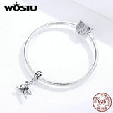 925 Silver Drogon Dangle Charm for Bracelet Pendant