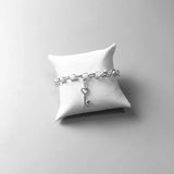 Heart Key Love Ring House Charms Pendant 925 Sterling Silver