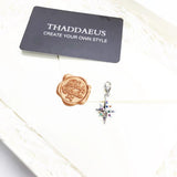 Colourful Star Dangle Charm Pendant 925 Sterling Silver