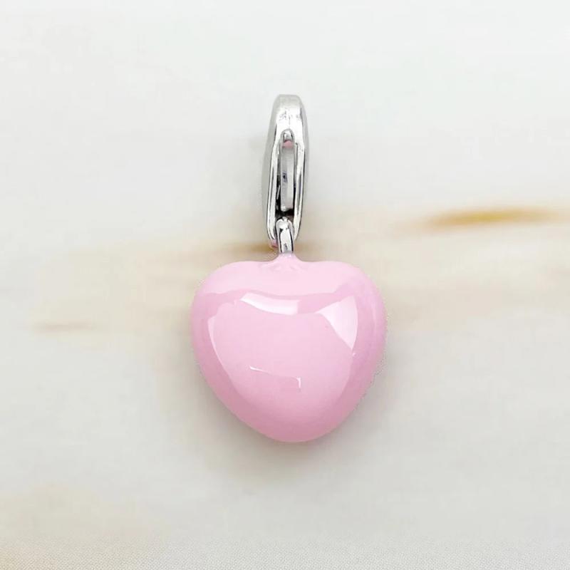 Heart Charms Pendant 925 Sterling Silver Gift For Women Girls